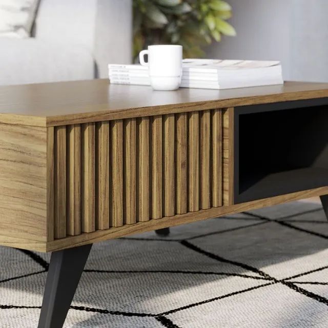 MESA DE CENTRO JERI Dividimos Em Até 10x Sem Juros - Foto 3