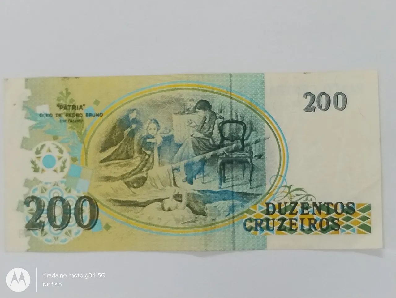 Cédula 200 Cruzeiros 1989  - Foto 2