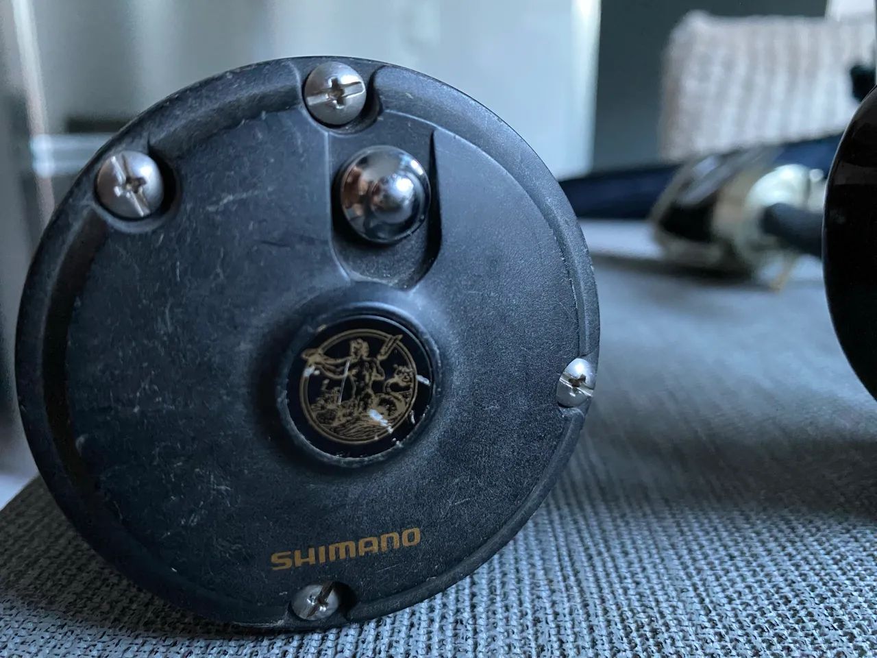 Carretilha Shimano Triton TR200! Para pesca médio-pesada! - Foto 3