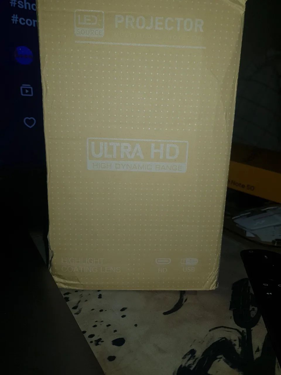 Projetor HY300 (aceito trocas) - Foto 2