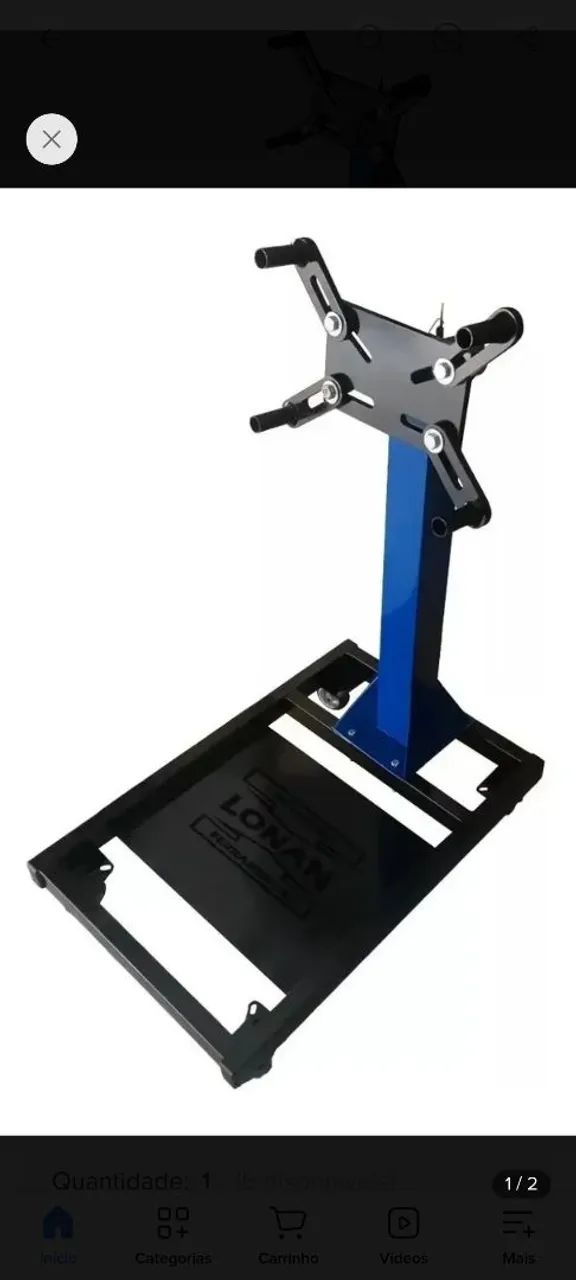 Suporte para motor oficina mecânica  - Foto 2