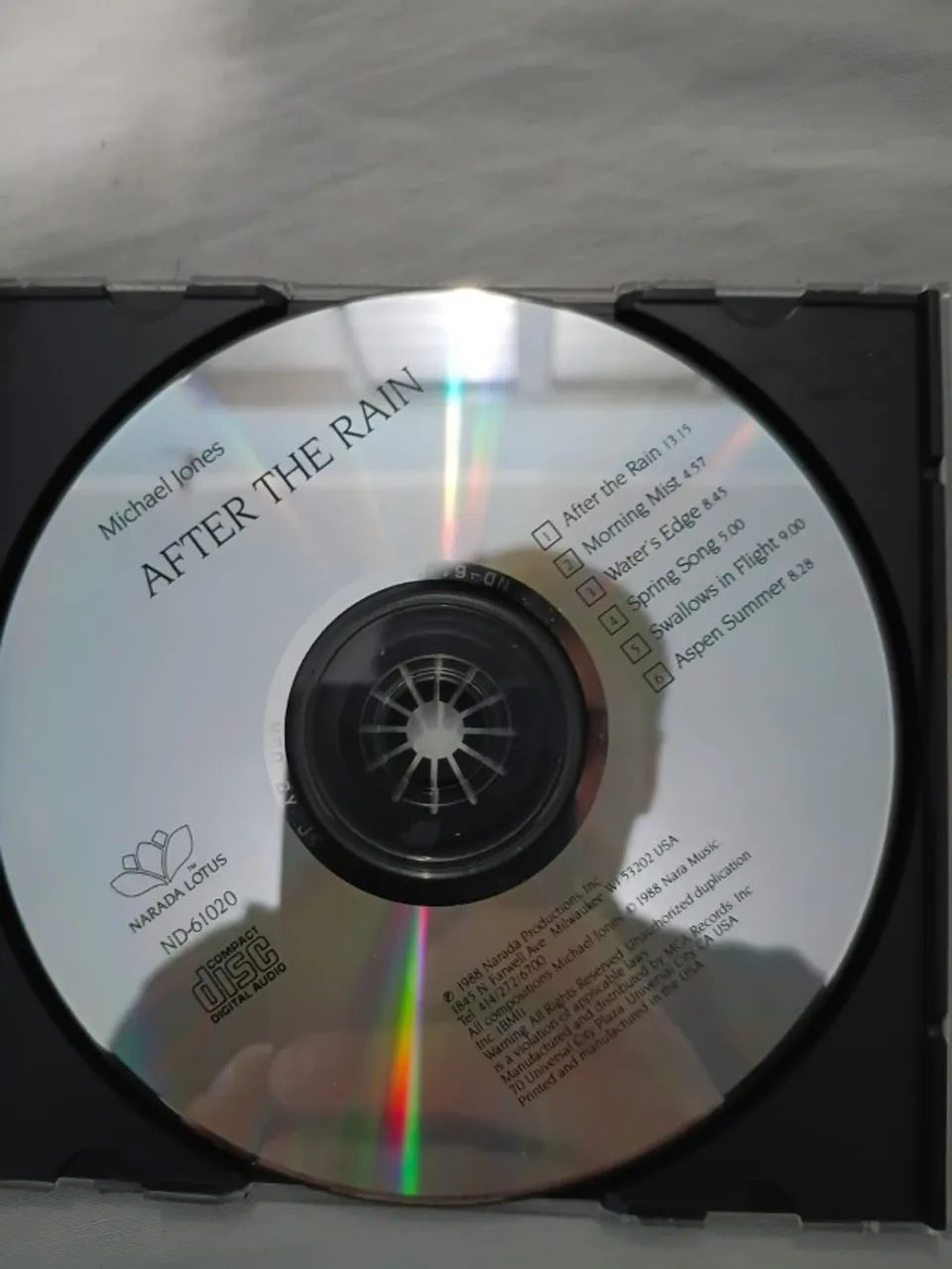 Cd - Michael Jones - After The Rain - 1988 - Importado - Foto 4