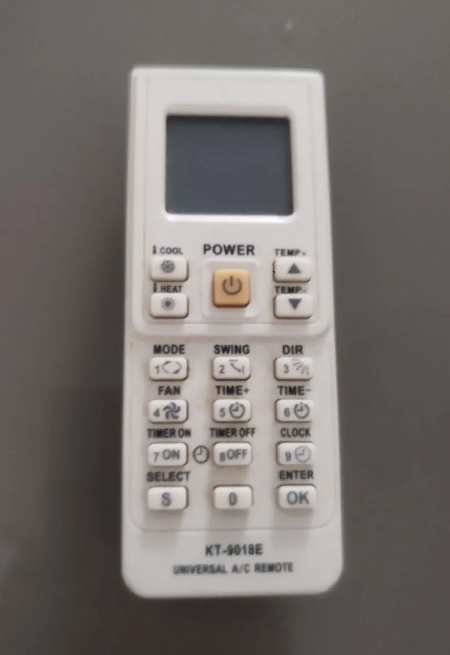 Controle universal ar condicionado 