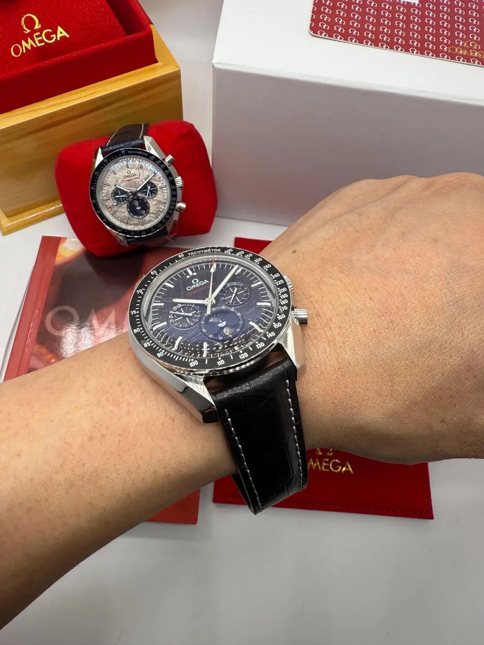 Relógio Omega Speedmaster 43mm - Foto 3