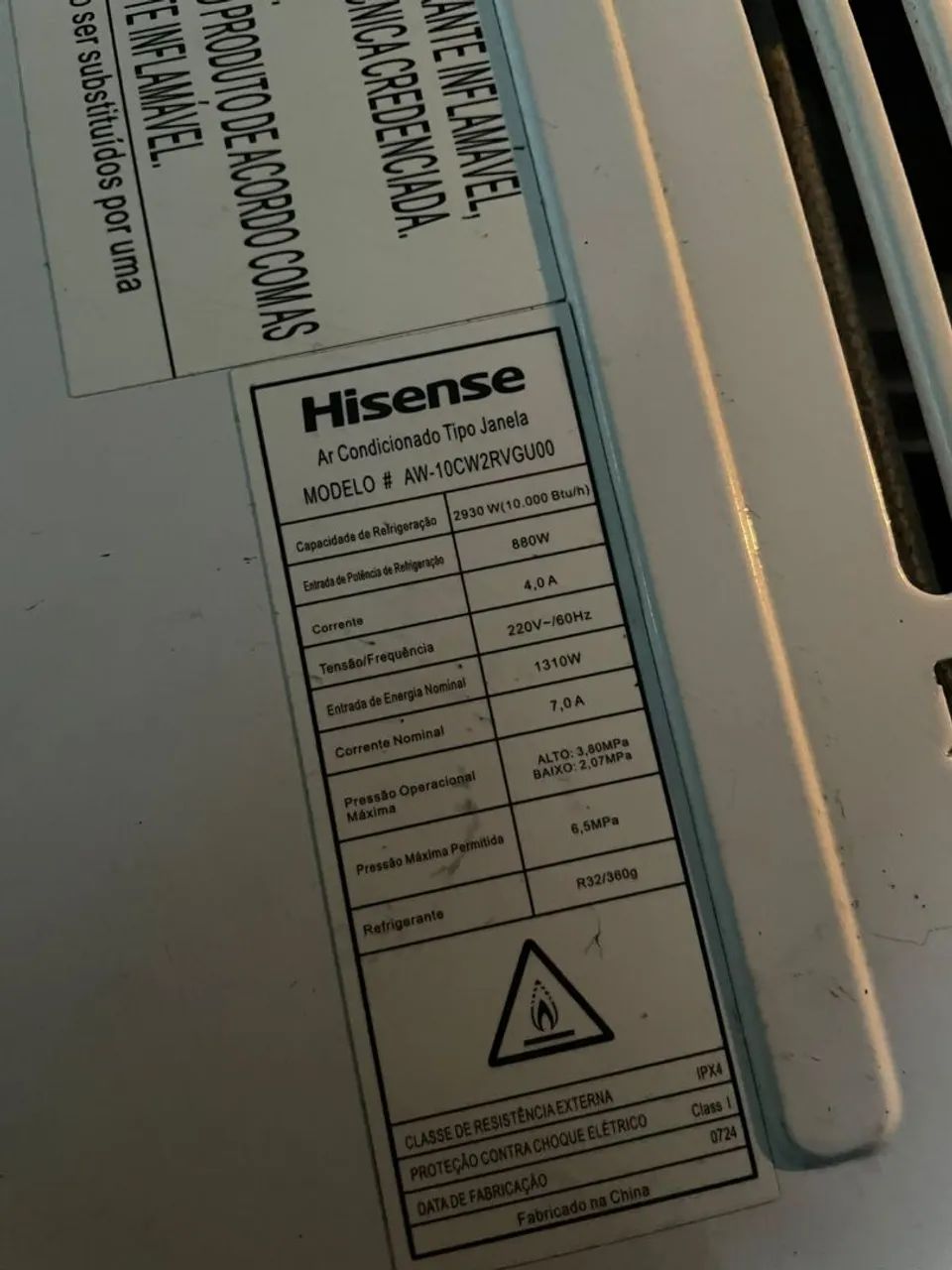 Ar condicionado hisense 10.000 BTUs - Foto 2