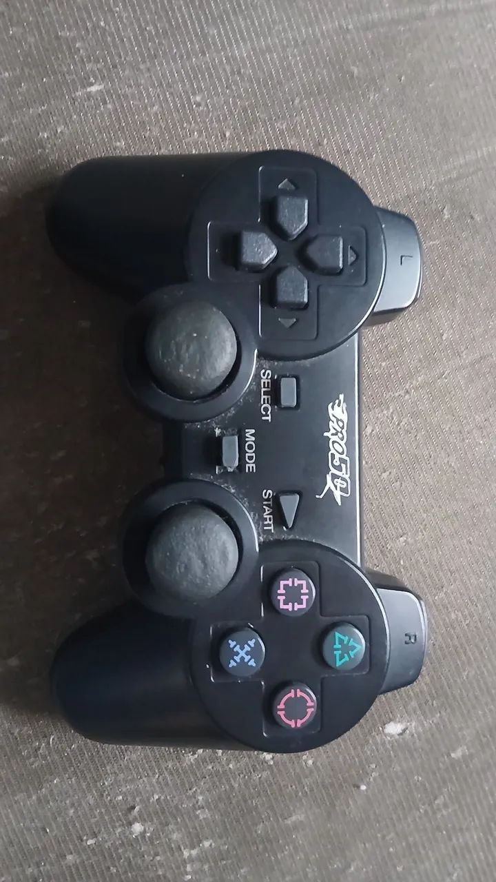 Controle de Play2 + memory card original - Foto 3