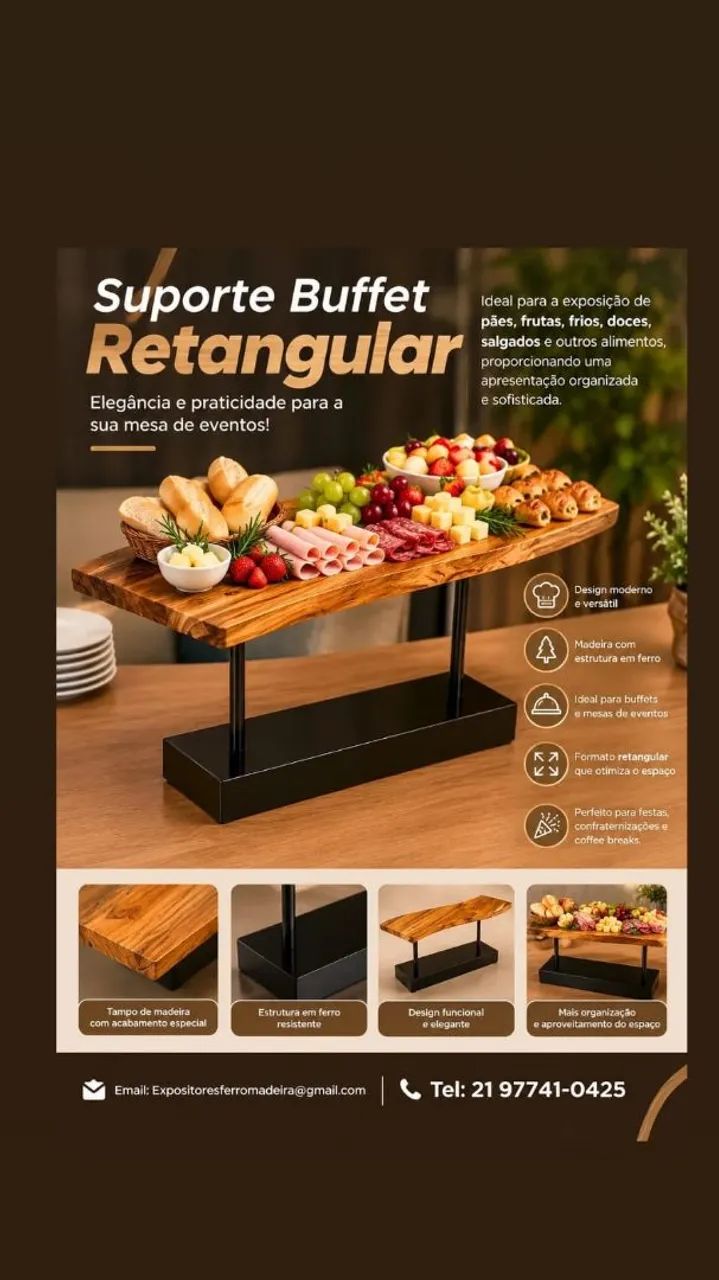 Expositores de Buffet / Coofe Break - Foto 5