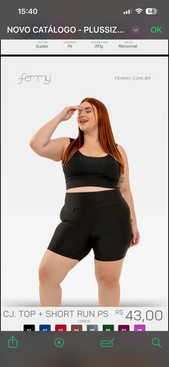 Roupa Fit plus size  - Foto 3