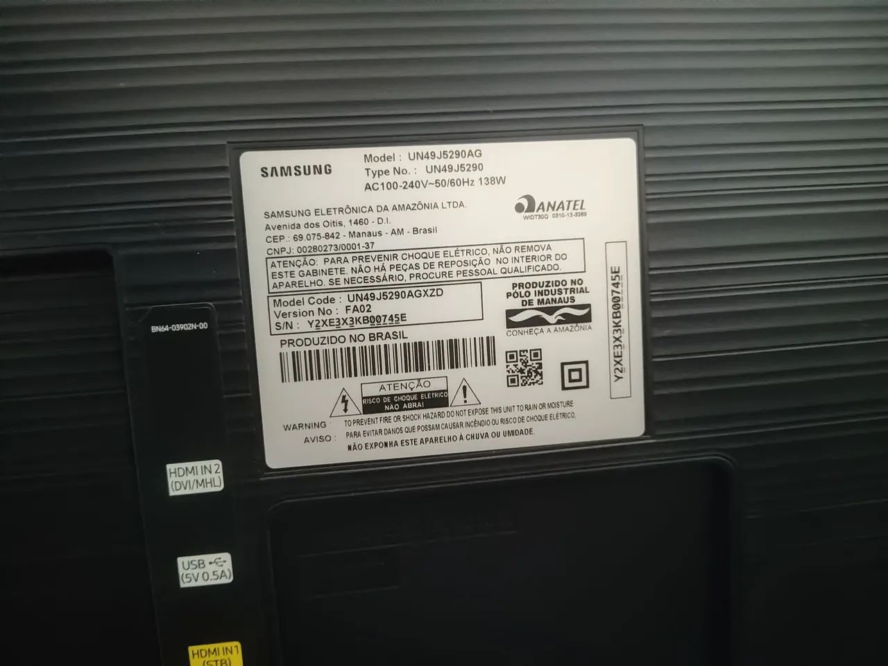 Tv Samsung 49" (110v) - Foto 2