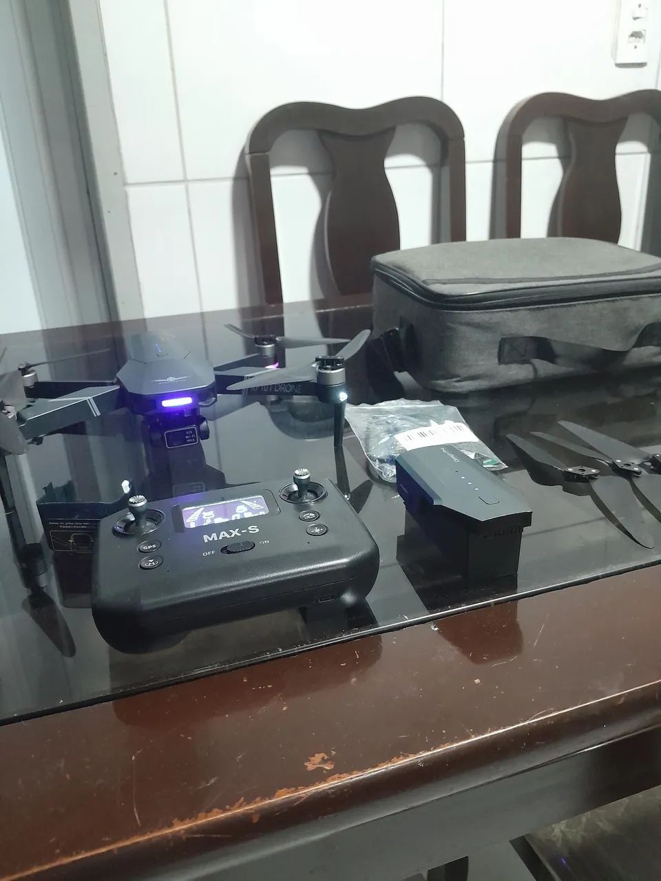 Drone KF101 Max-S GPS 4K EIS + Maleta - Completo
