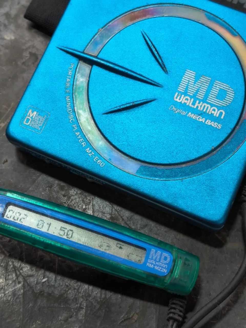 md walkman  sony mz-e60