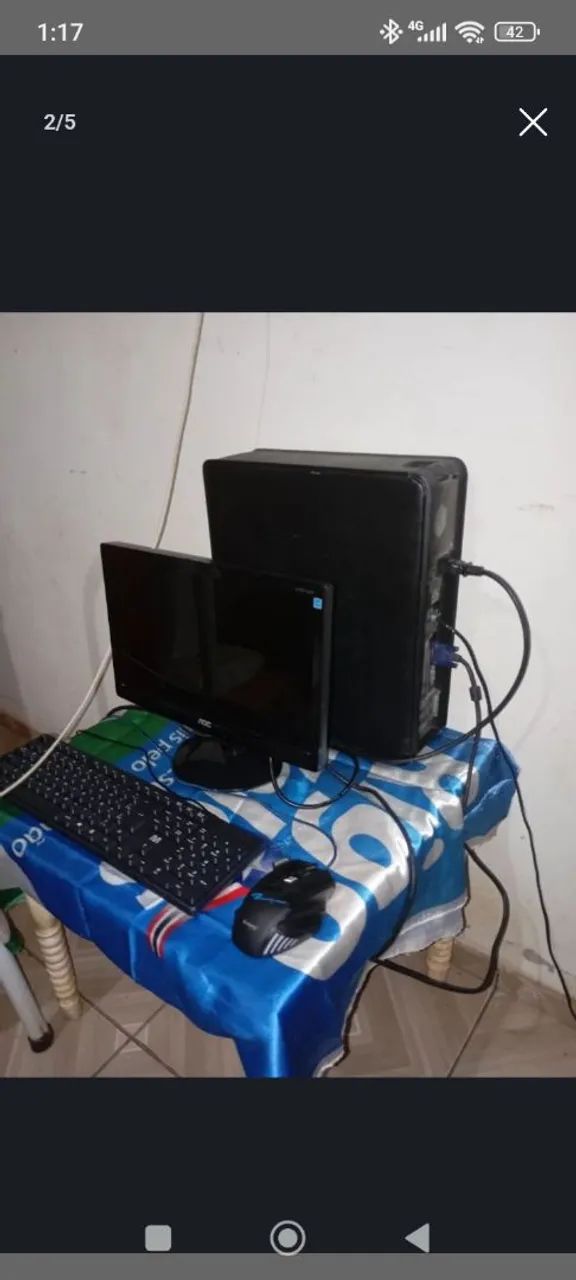 Computador completo com acessórios  - Foto 2