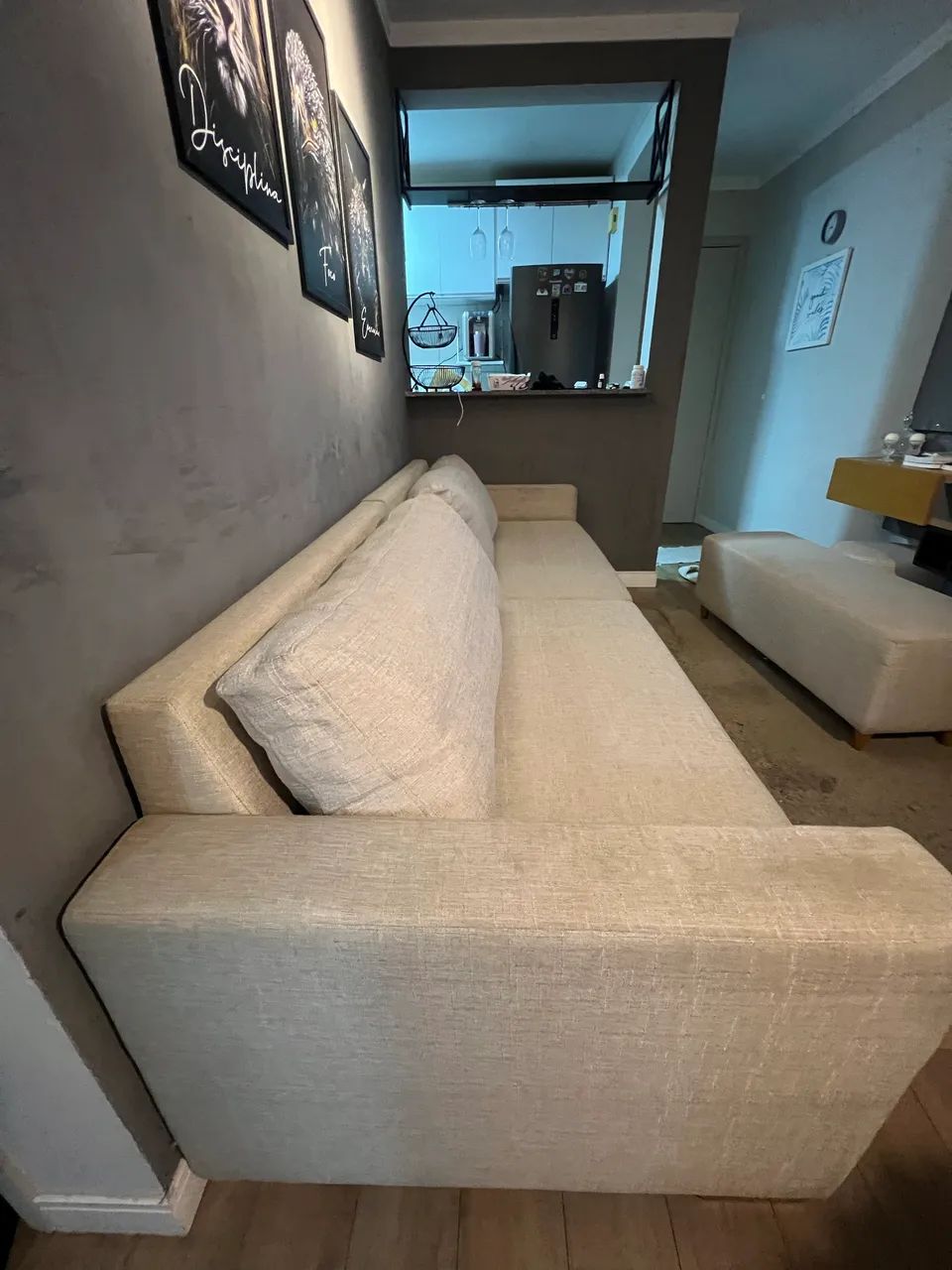 Sofá premium de linho 2,70m  - Foto 4