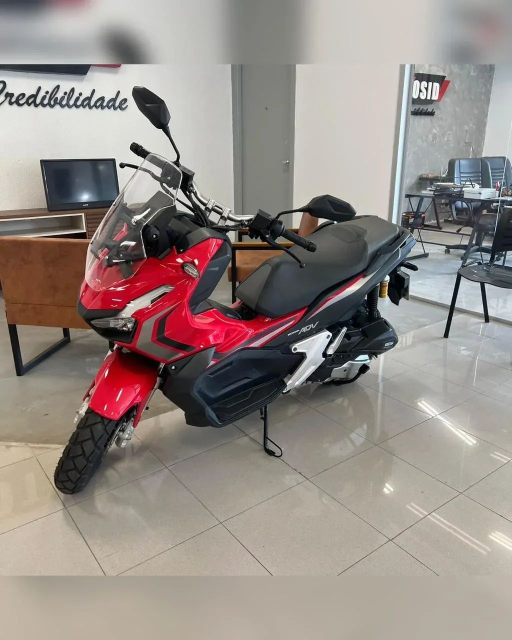HONDA ADV 150 VERMELHO 2024 - Foto 2