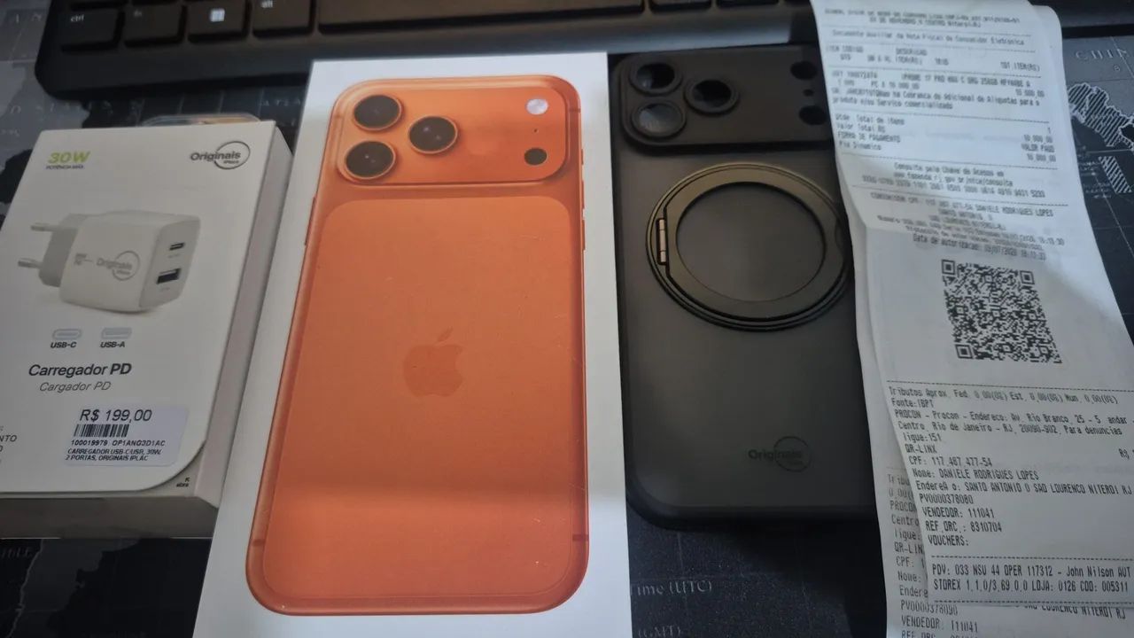 IPHONE 17 PRO MAX NOVO!!!!   Troco no S26 Ultra!!! - Foto 4