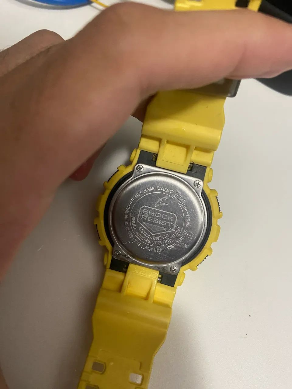 G shock ga 110 amarelo  - Foto 3