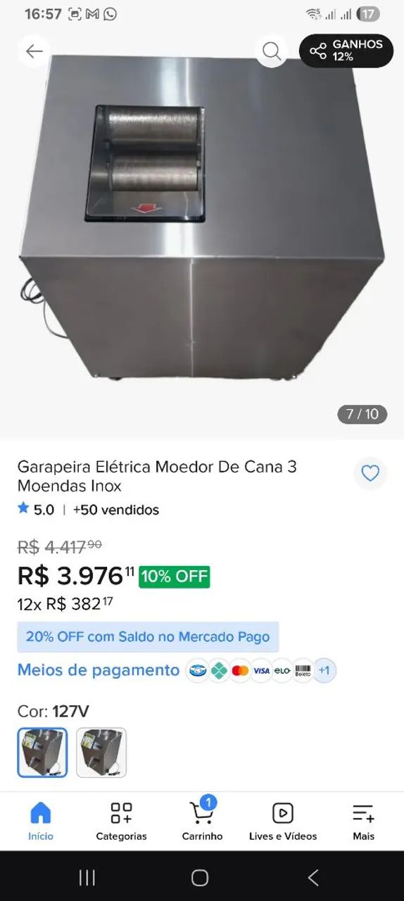 Moenda de cana. - Foto 2