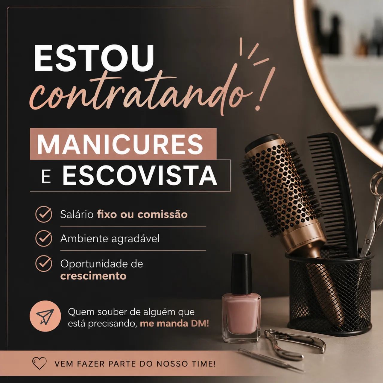 Estamos contratando 1