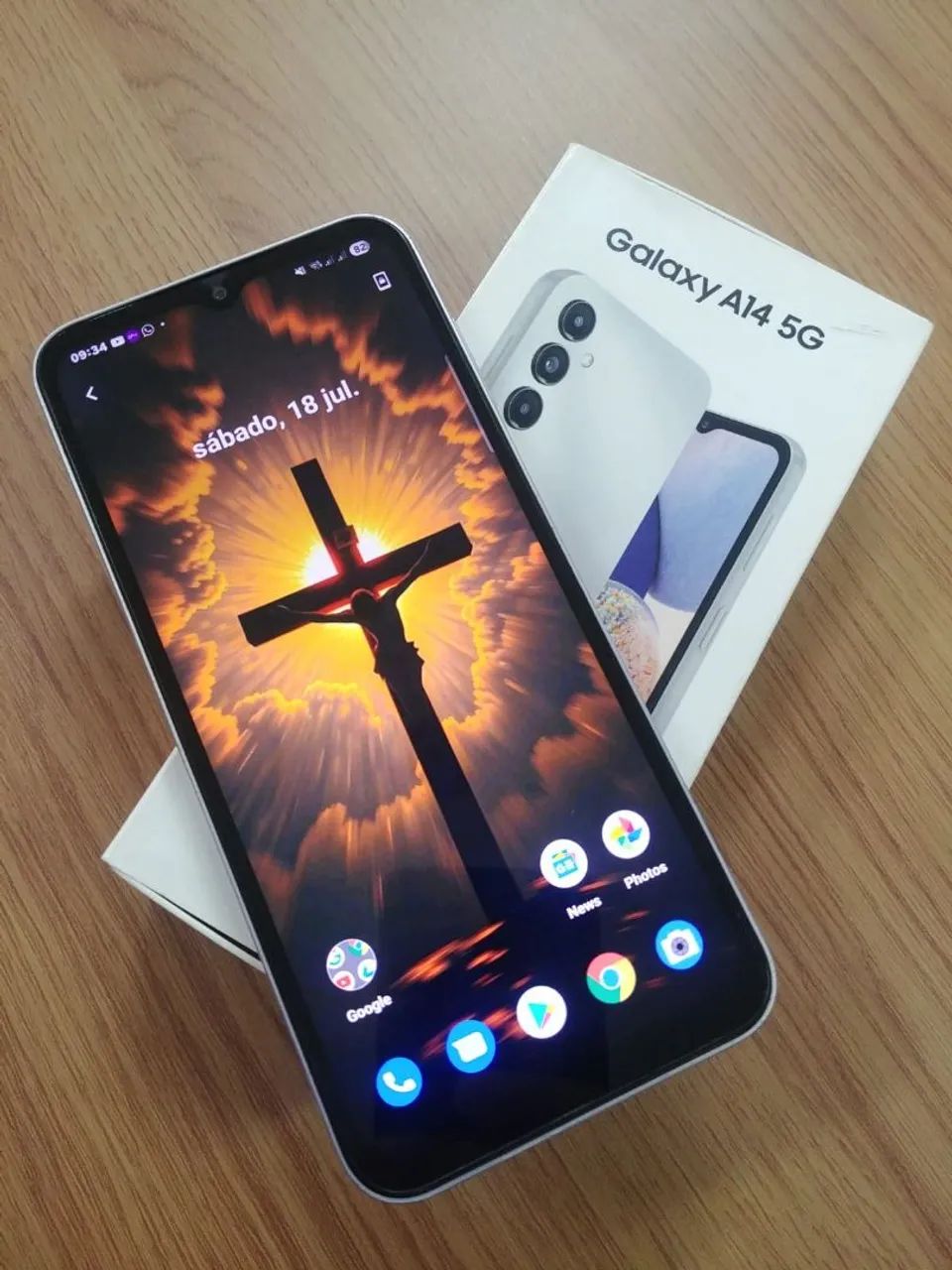 Lindo a14 5G 128gb completo - Foto 5
