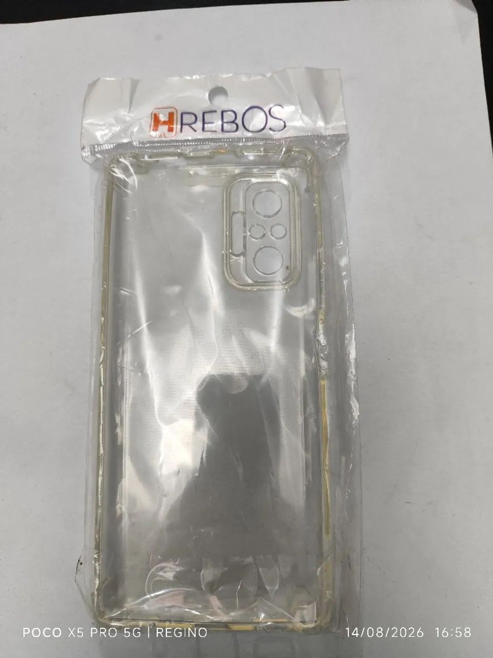 Capinha transparente para celular xiaomi redimi note 10 pro - Foto 3