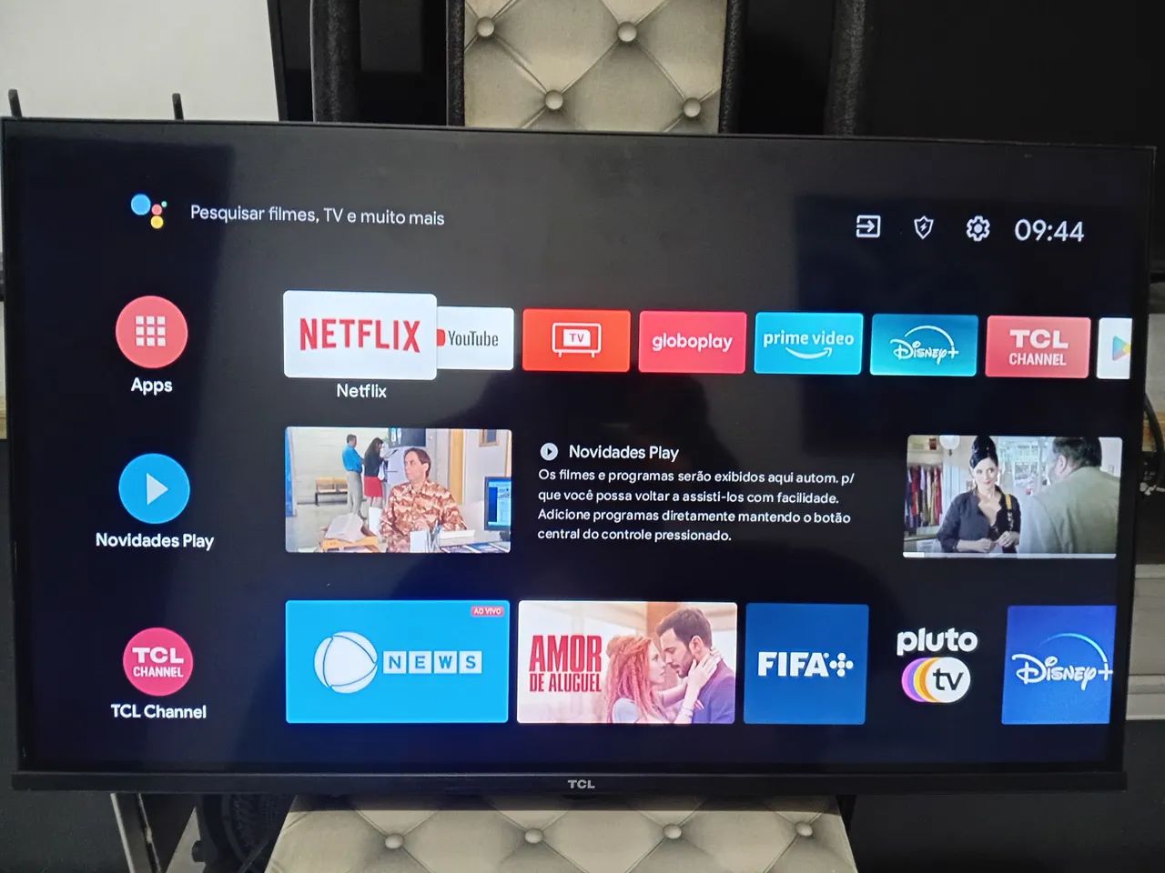 Tv smart tv tcl android 32 polegadas  - Foto 5