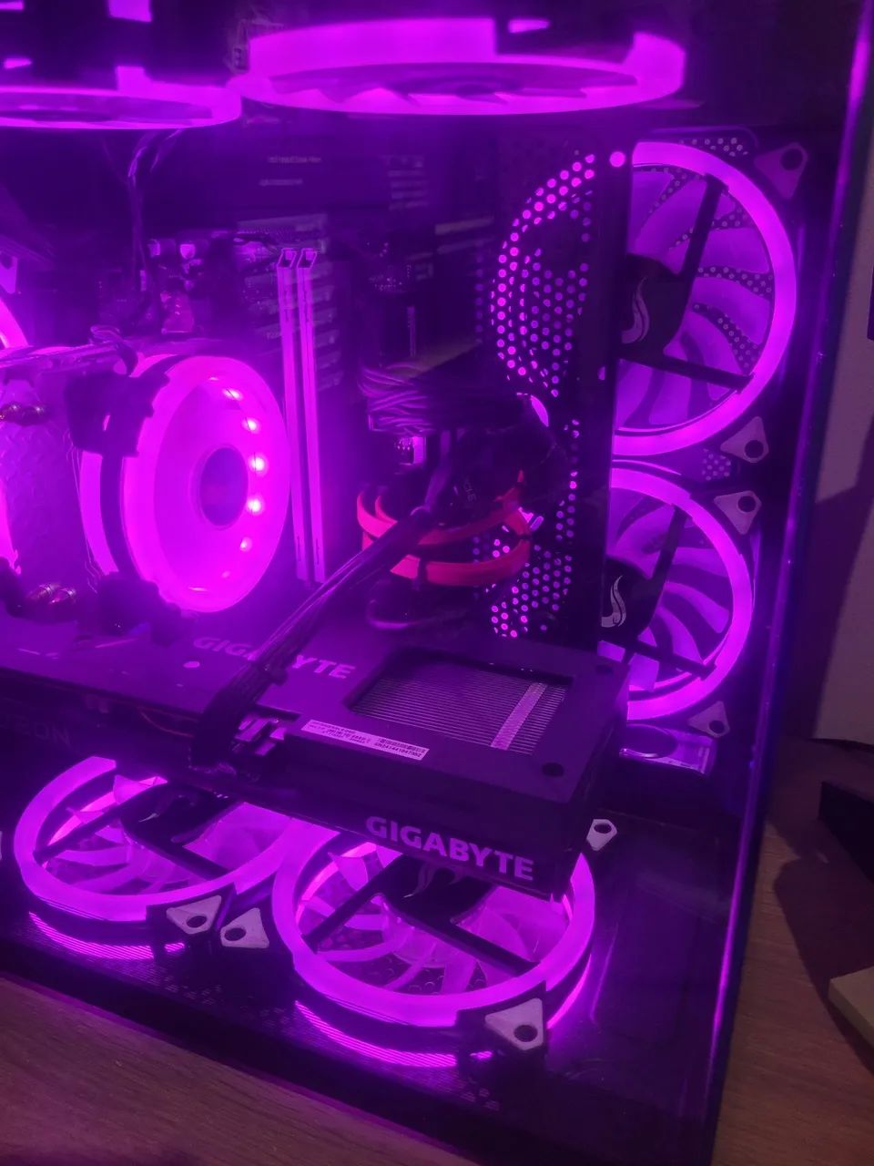 Kit com 6 fans e controladora - Foto 3