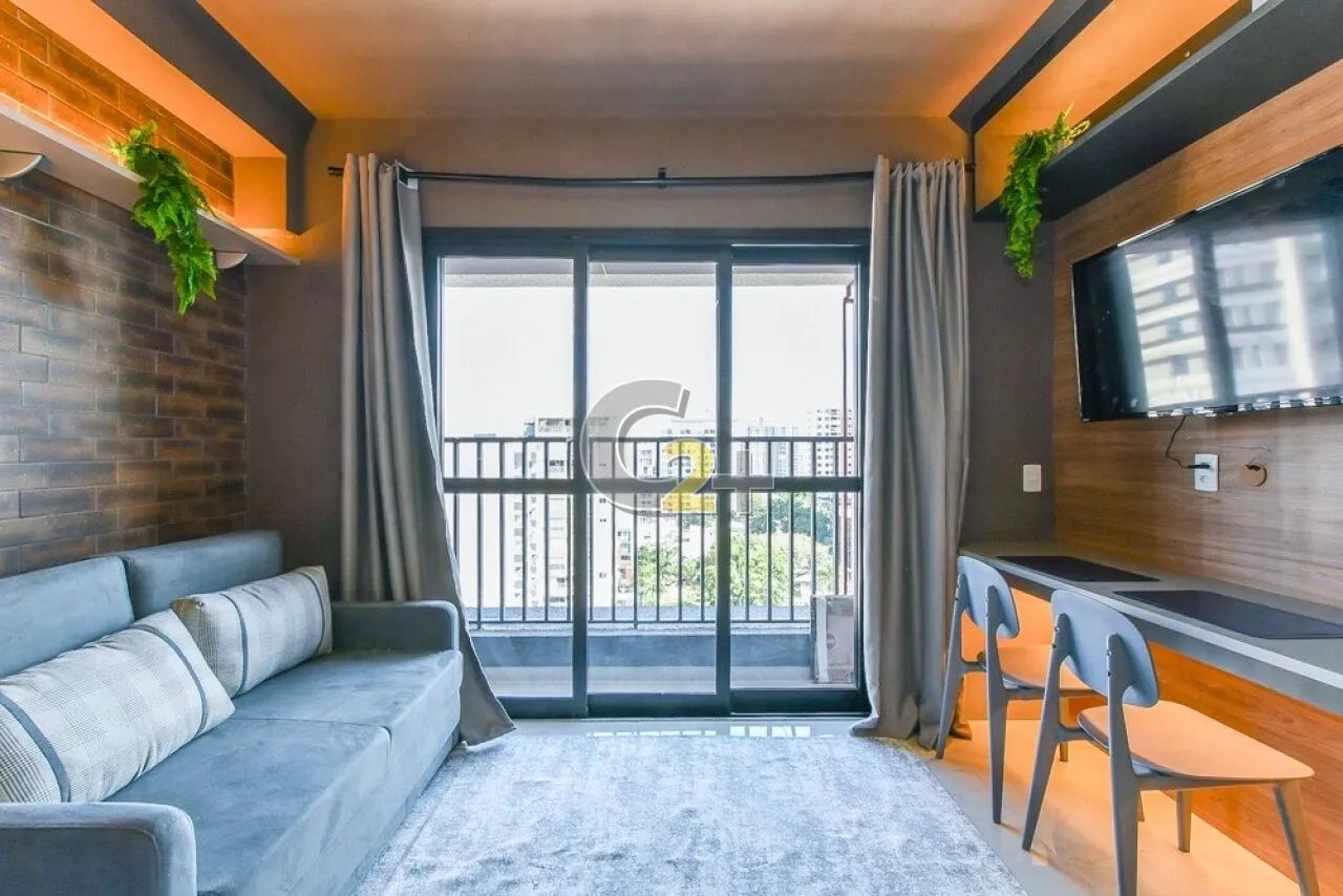 Apartamento estúdio à venda em Moema com 1 quarto, sem vaga