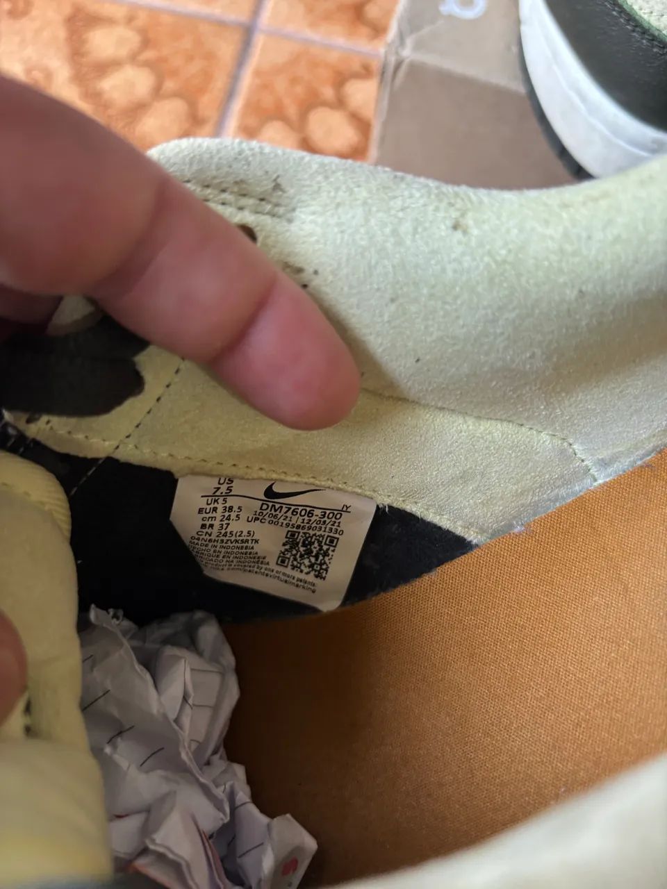 Tênis Nike dunk avocado  - Foto 4