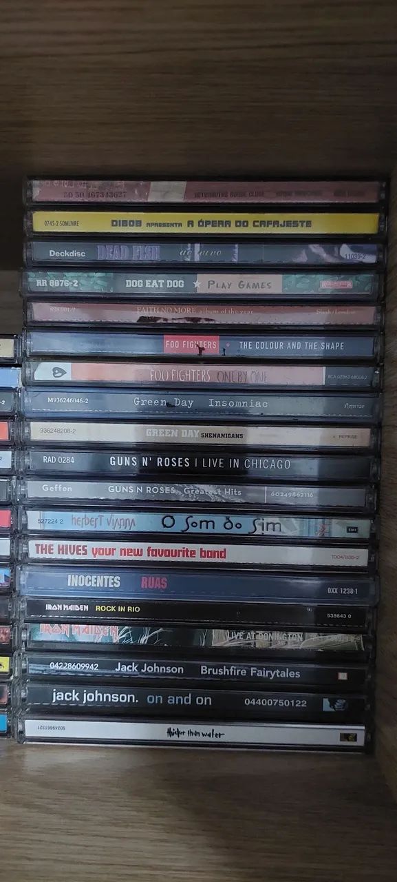 Coleção Cds e Dvds Originais Rock Nacional e Importado. - Foto 2