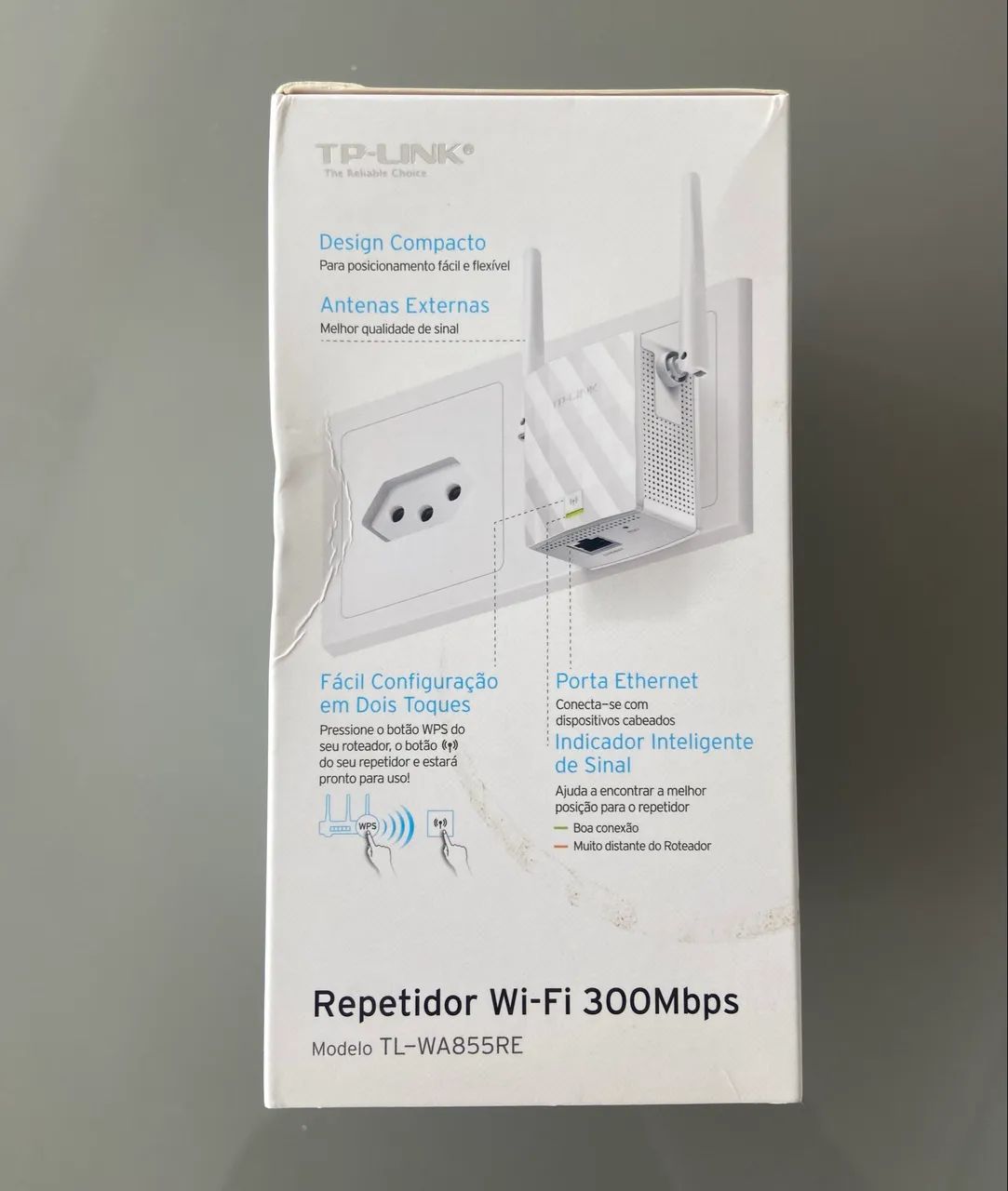 Repetidor Wi-Fi 300MB/s, TP-Link - TL-WA855RE - Foto 5