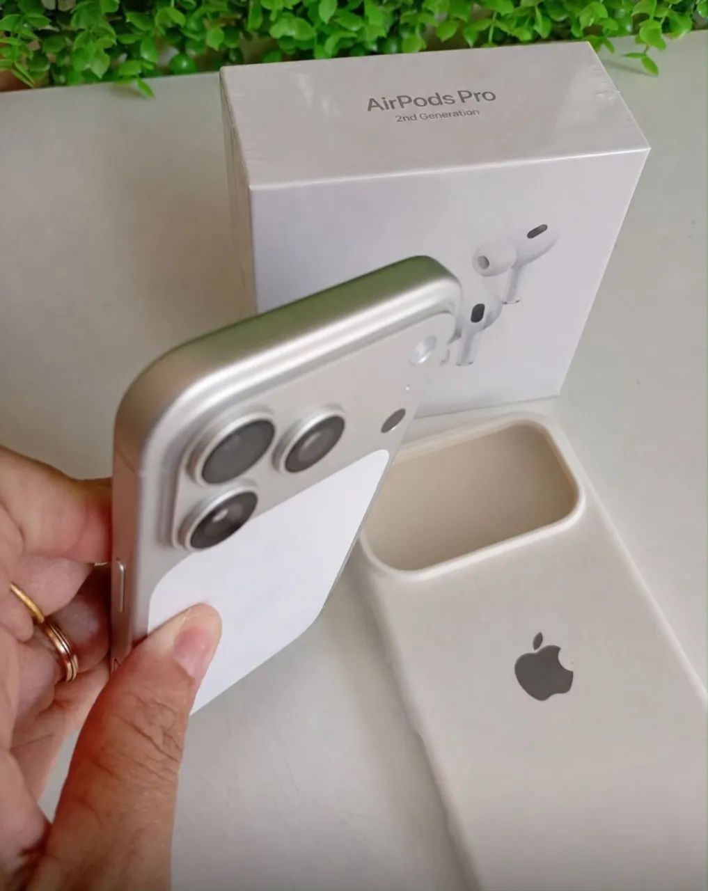 iPhone 17 pró 256G + Airpods pró 2 geração 