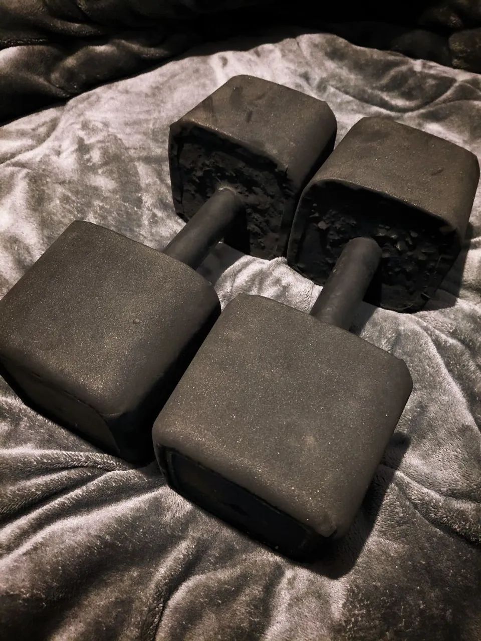 Par de halter 8kg cada lado