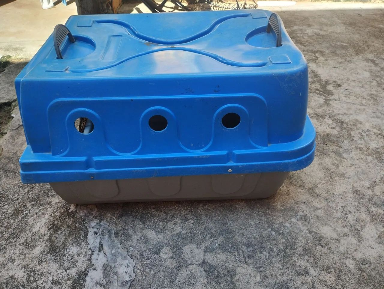 Caixa De Transporte Para Cachorro/Gato Tamanho Grande 65cm - Foto 2