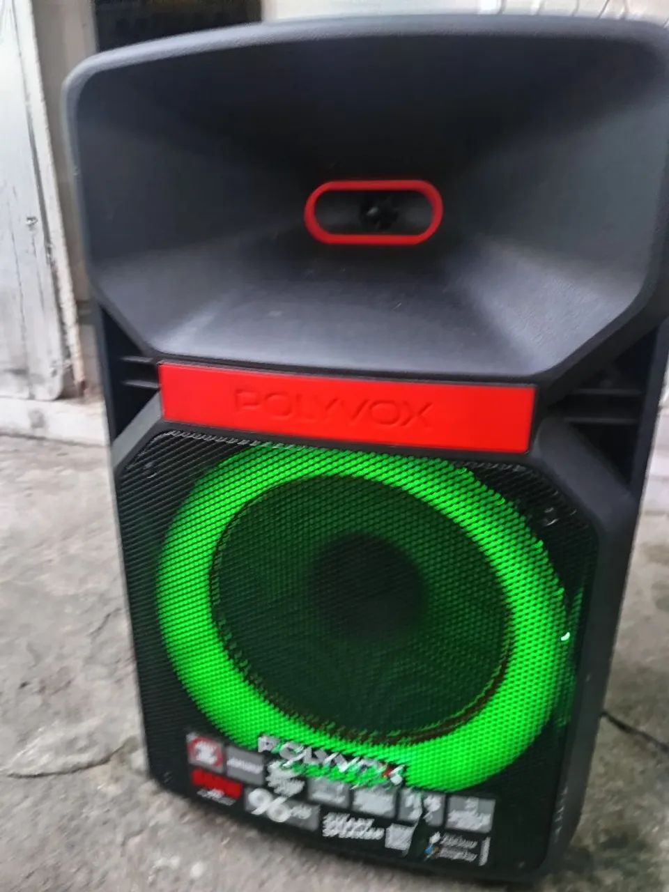 Caixa de som polyvox 600w . - Foto 2
