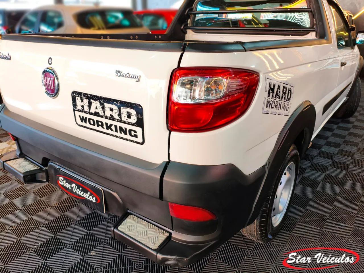 Fiat Strada Working Hard 1.4 Fire Flex 8V CE 2018 - Foto 4