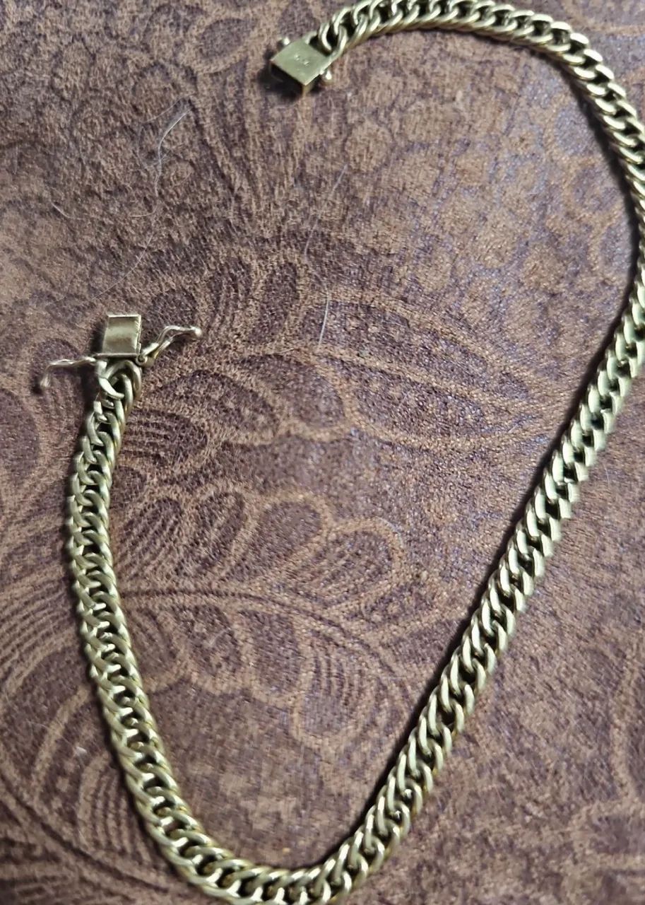 Pulseira ouro 18k 7,4 gramas maciça  - Foto 4