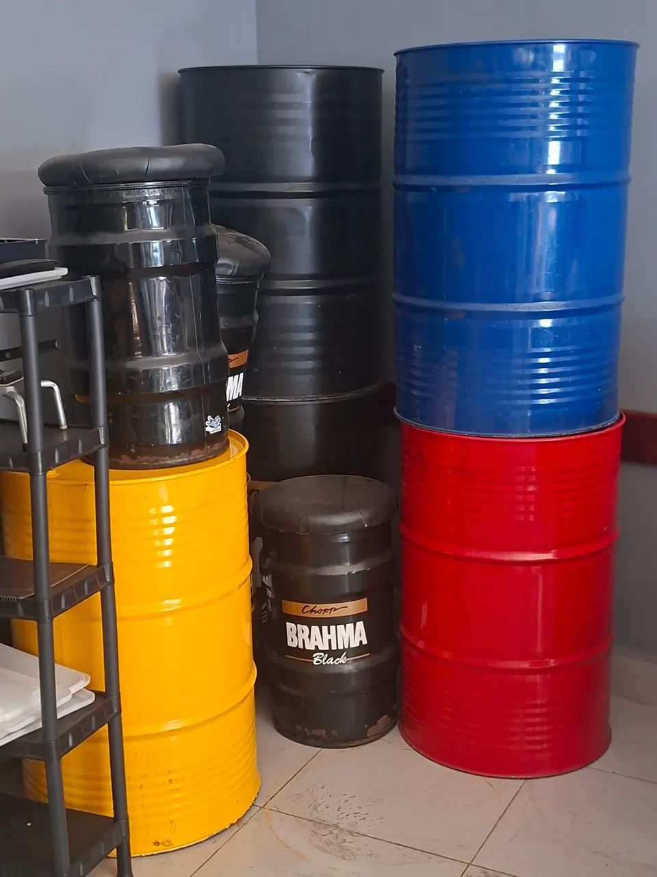 Tambor de 200 litros com pintura eletrostática  - Foto 2