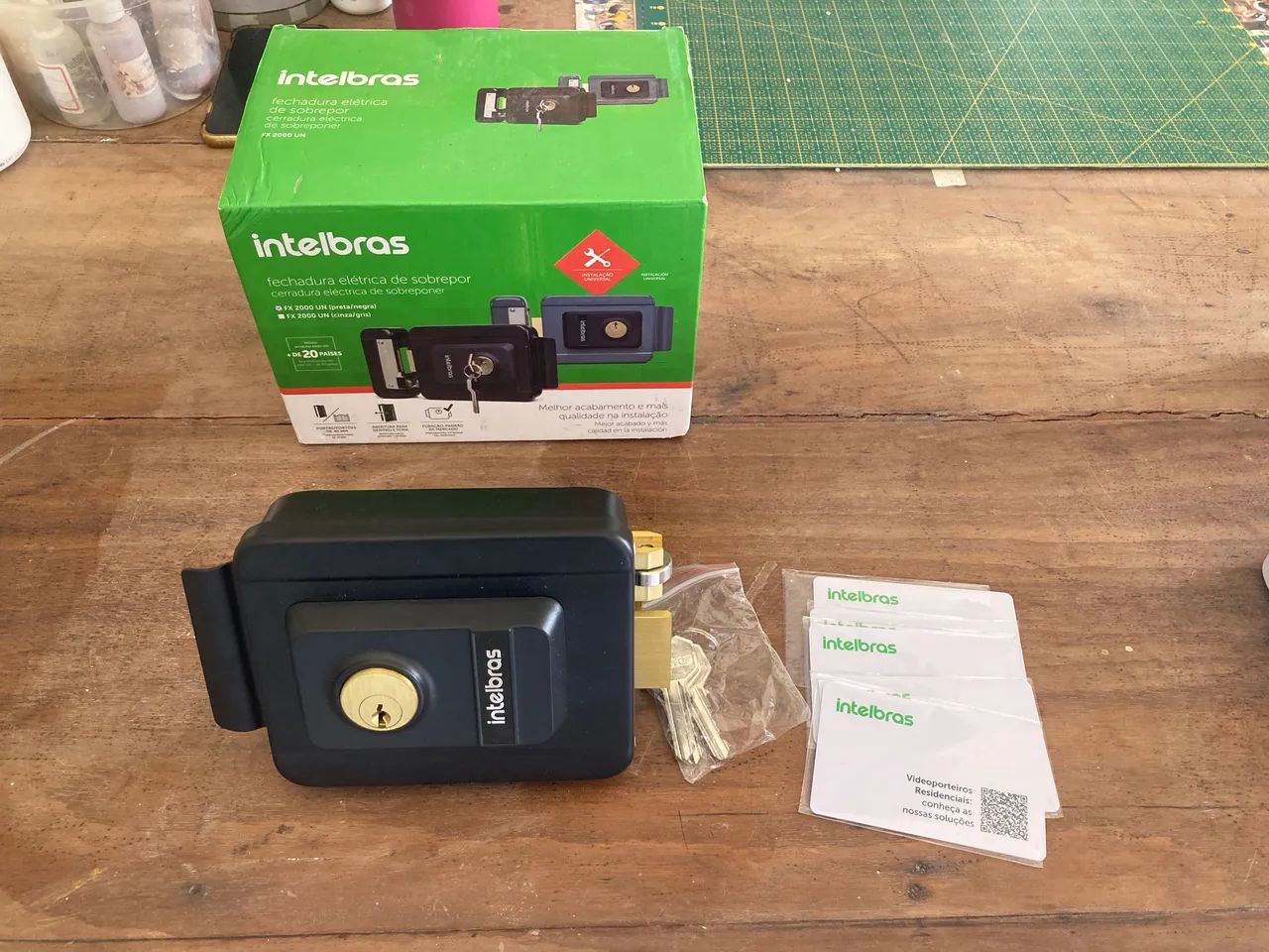 Fechadura elétrica Intelbras