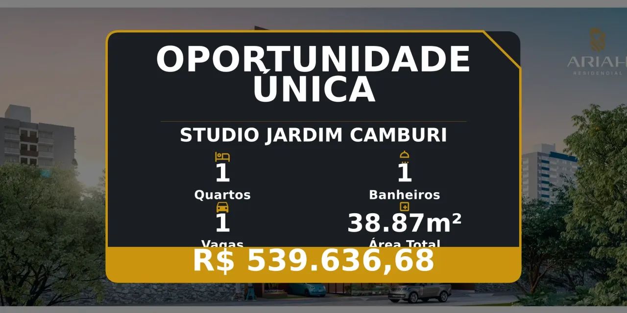 Não Perca: Studio em Jardim Camburi, Próximo à Praia e Comércio!