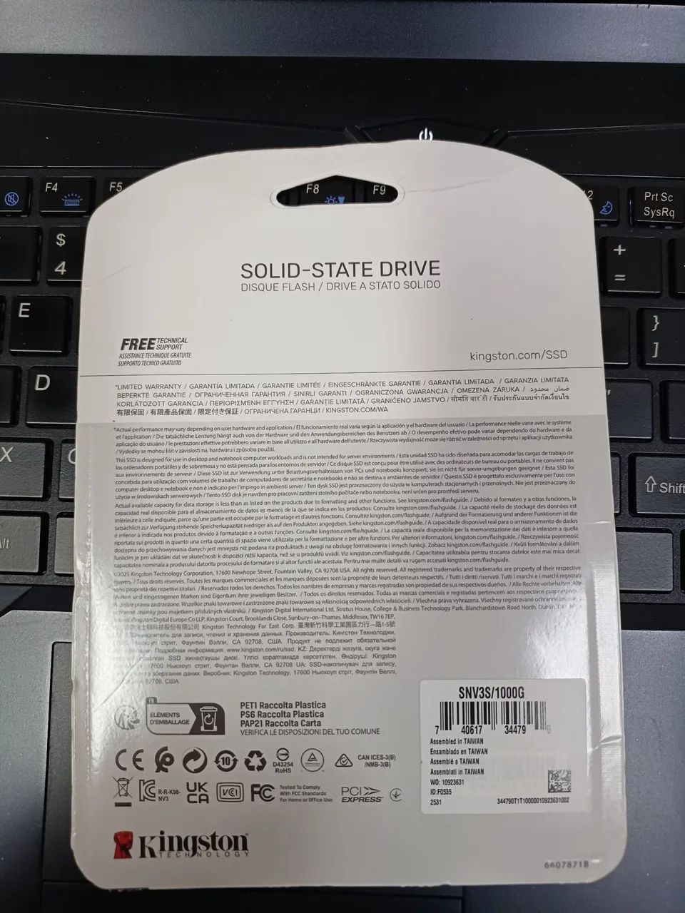 SSD Nvme SanDisk 500GB