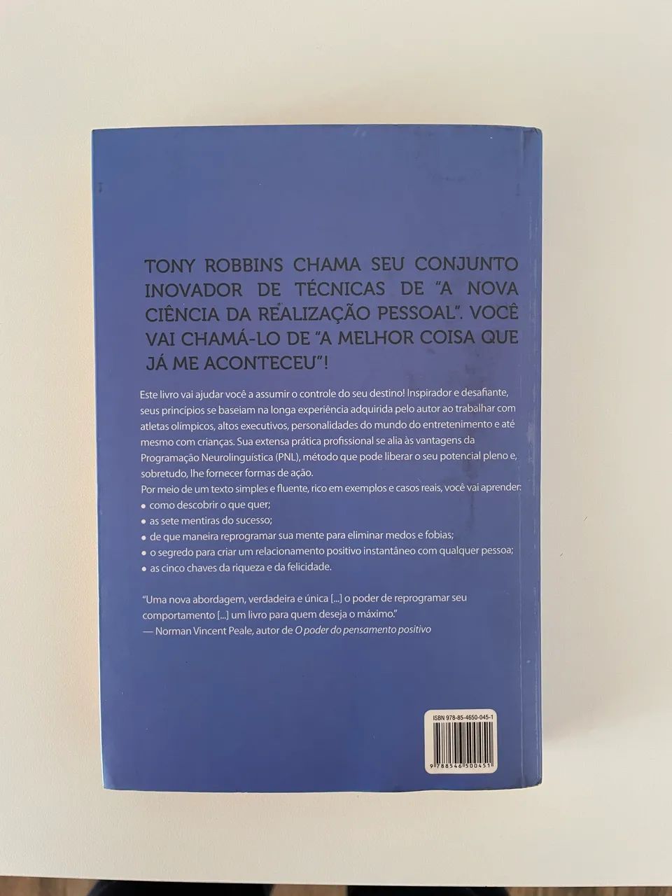 Livro Poder Sem Limites - Tony Robbins - Foto 2