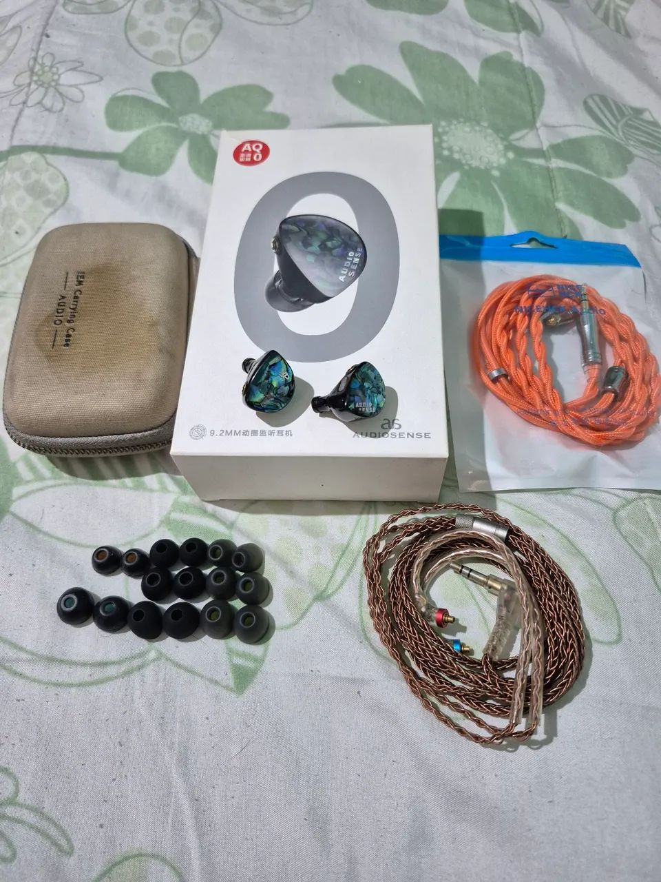 Fone Audiosense AQ0 + 1 cabo Nicehck