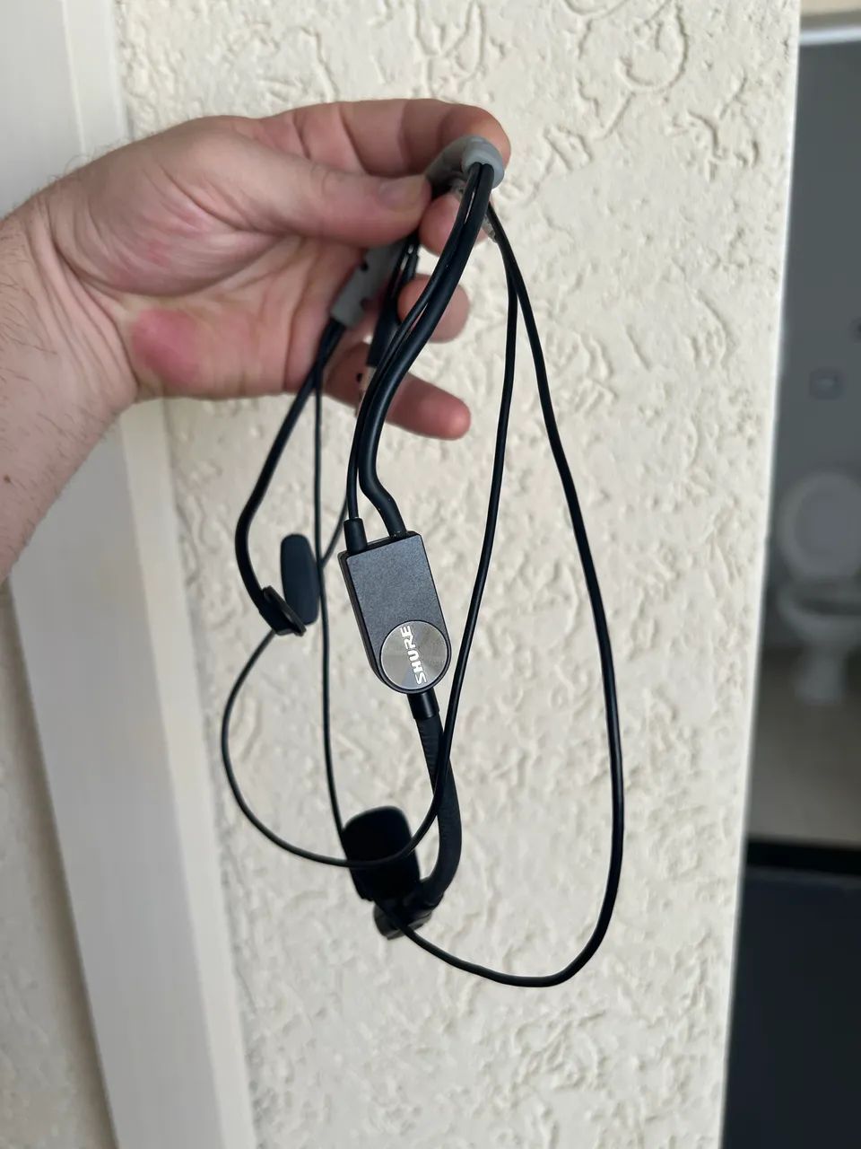 Microfone Shure Headset , novo , com base e body pack - Foto 5
