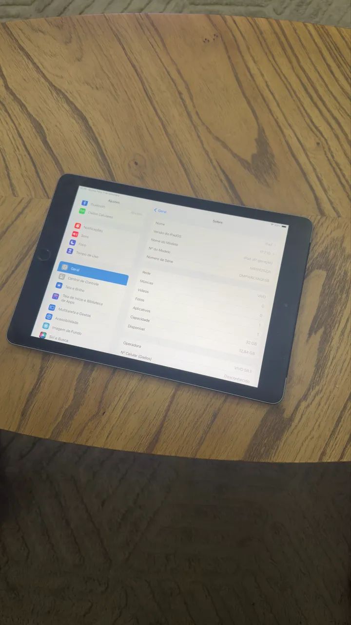 IPAD 6ª GERAÇÃO 32GB WI FI 