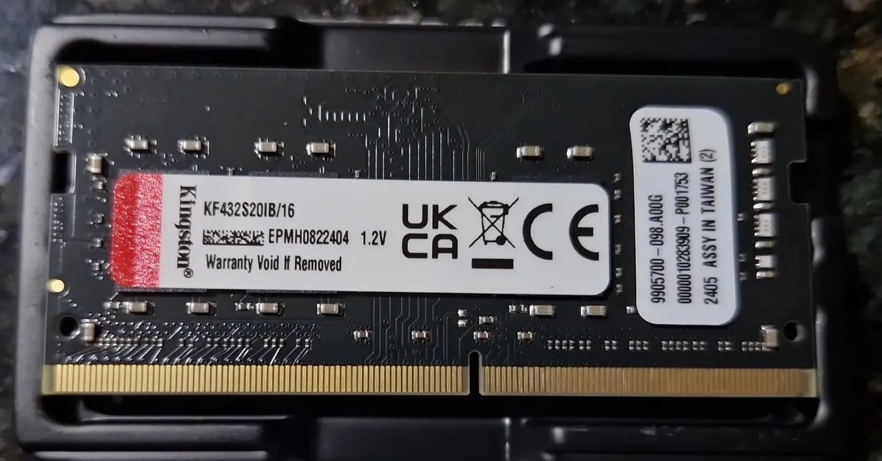 Memória notebook, DDR4, Kingston hyperx FURY - Foto 2