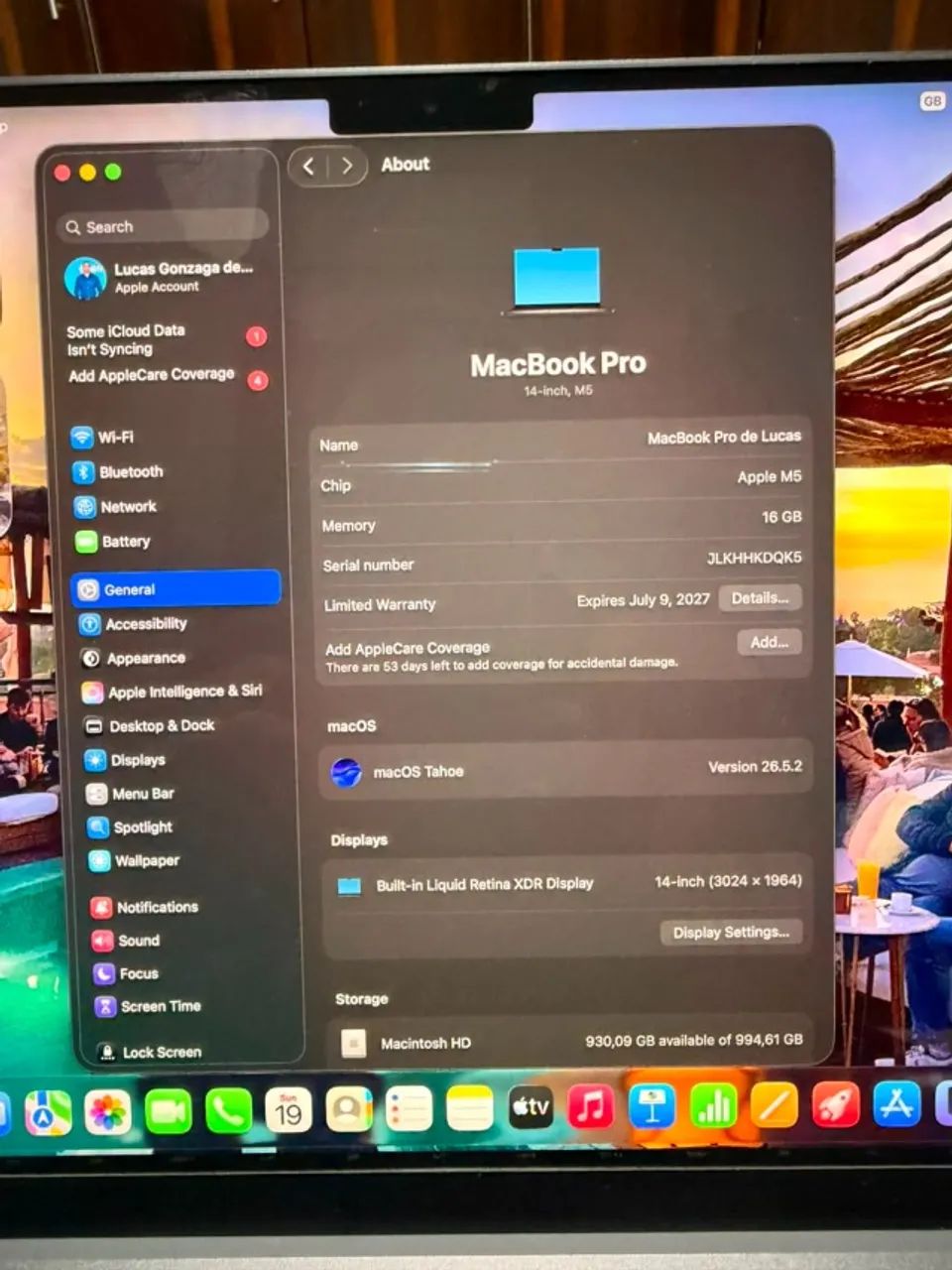 Notebook Apple MacBook Pro de 14,2 polegadas com chip M5 - Foto 2