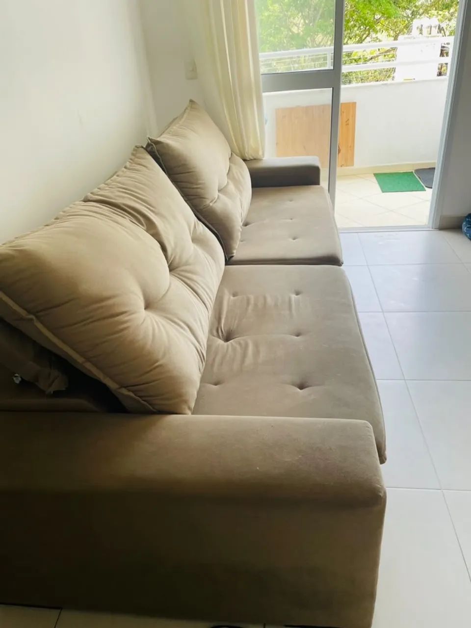 Sofá 4 lugares 2,90 ótimo estado - Foto 4