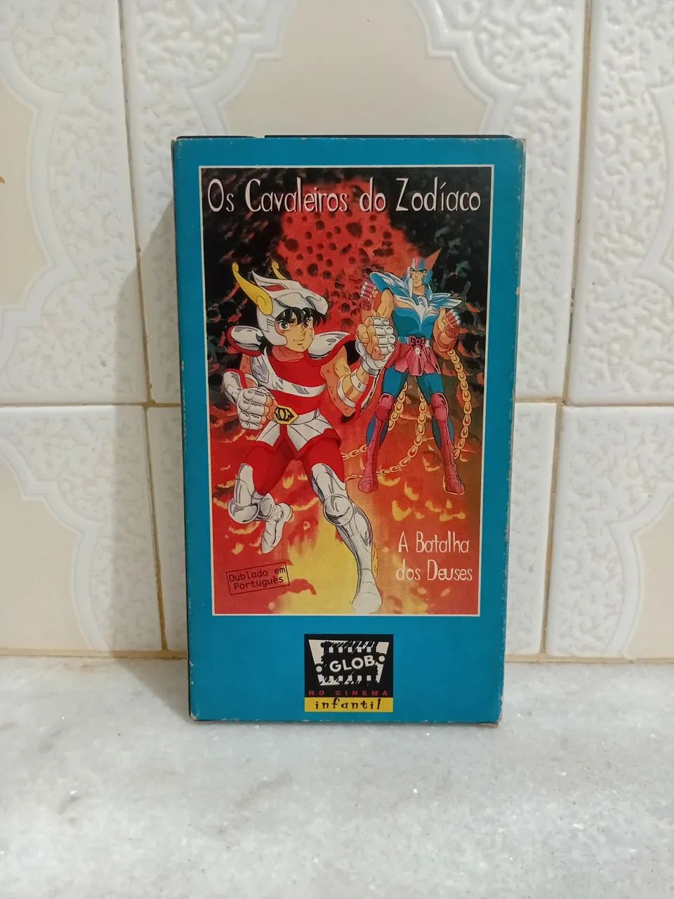 Os Cavaleiros do Zodíaco fita VHS - DVD, Blu-Ray e Vídeo Cassete