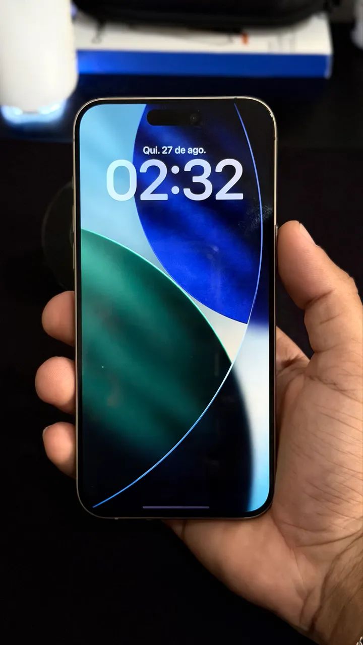 IPhone 15 pro max 256gb cor: TITANIUM  - Foto 2