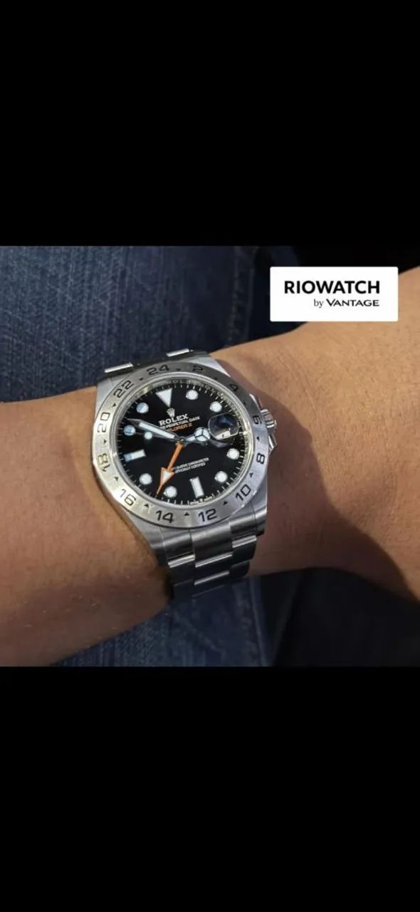Rolex Explorer || Black Dial 42 mm - Acessórios - Vitória Régia
